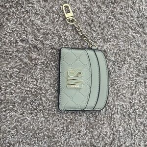 Steve Madden Quilted Card Holder - Sage